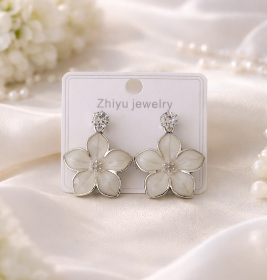 Floral Drop Earrings for girls and women