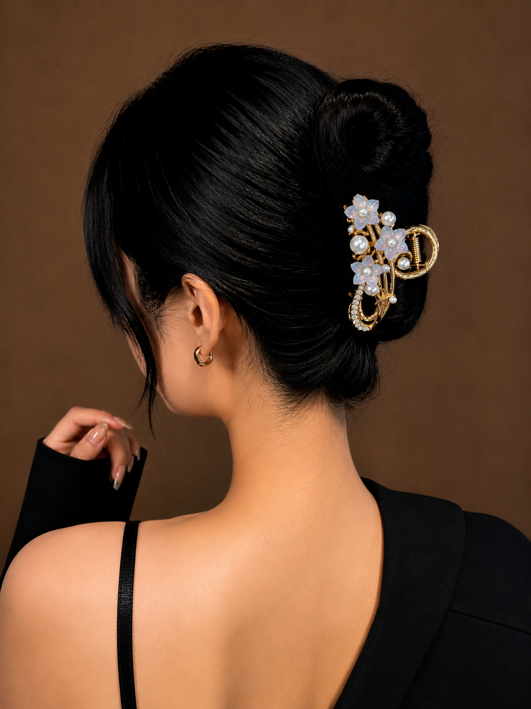Korean metal hair claw