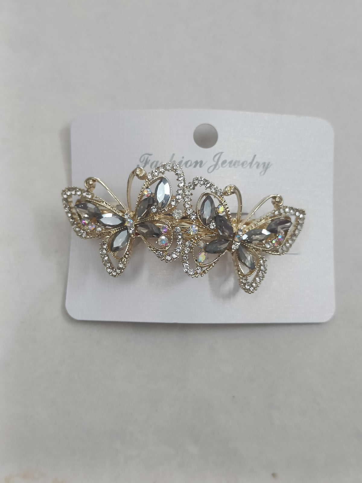 Crystal Butterfly Hair Clip