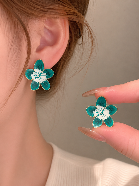 Korean Stylish Flower Earring