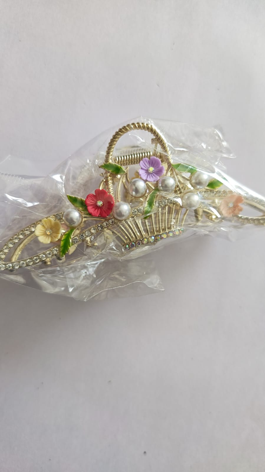 Korean metal hair claw