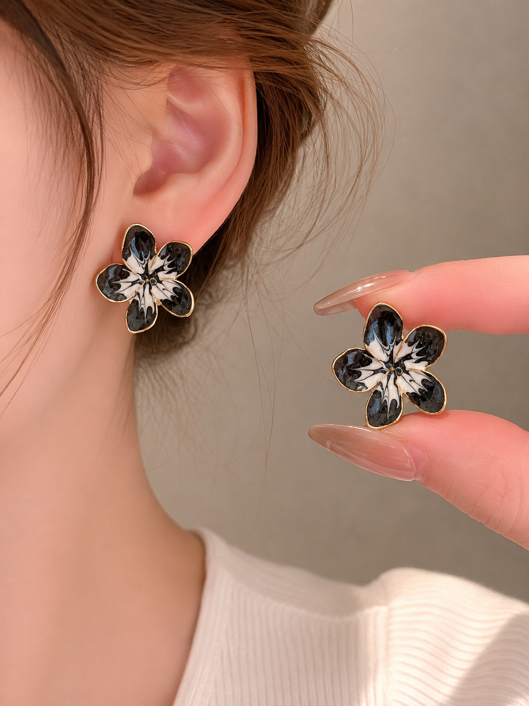 Korean Stylish Flower Earring
