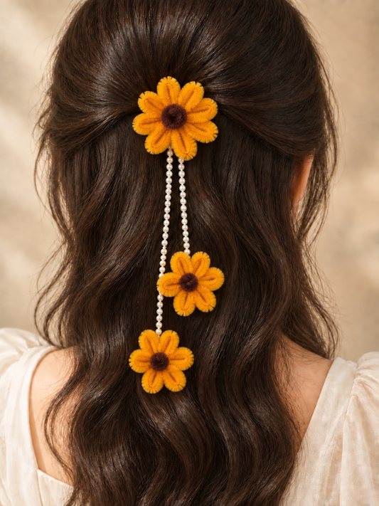 Hanging flower clip set of 2
Pipe cleaner matireal