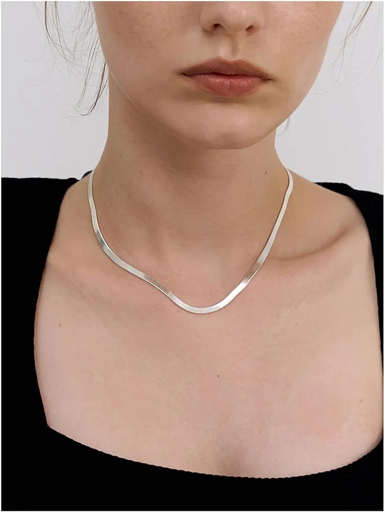 Anti-Tarnish Snake Chain Necklace