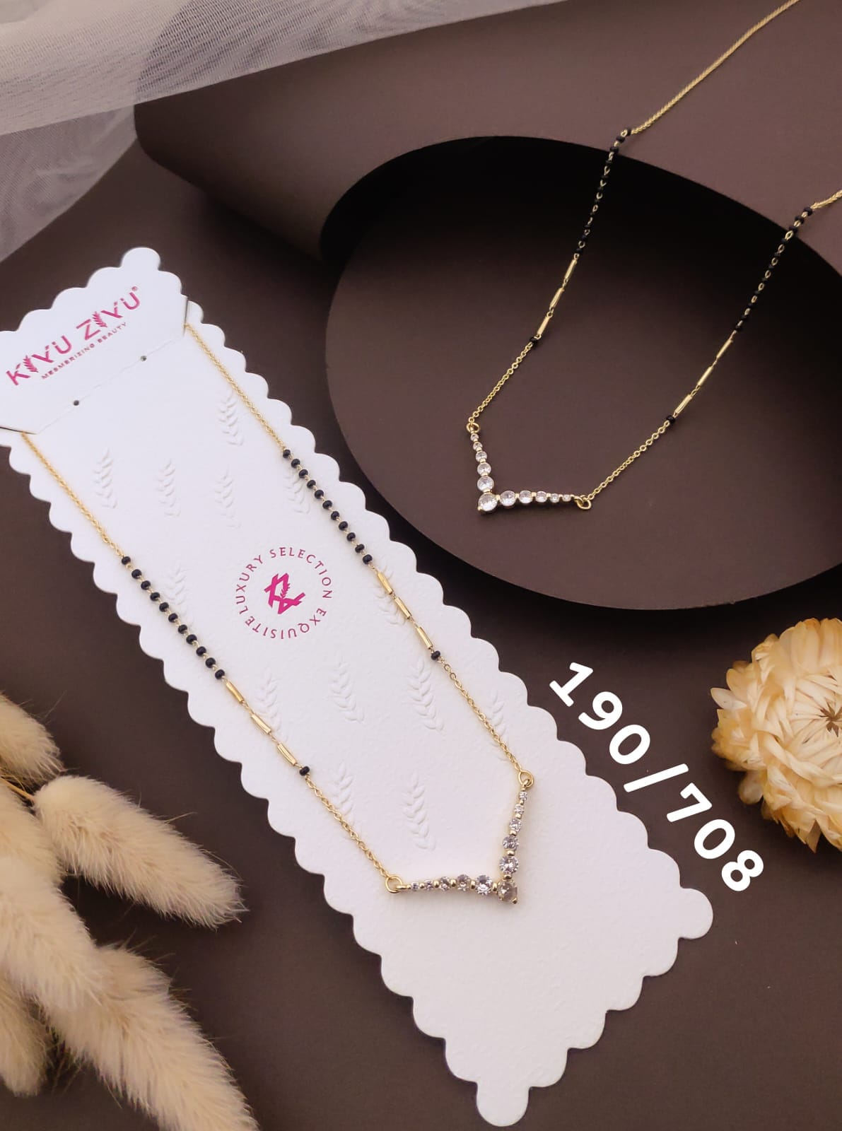 Kiyu ziyu mangalsutra only pendant anti tarnished