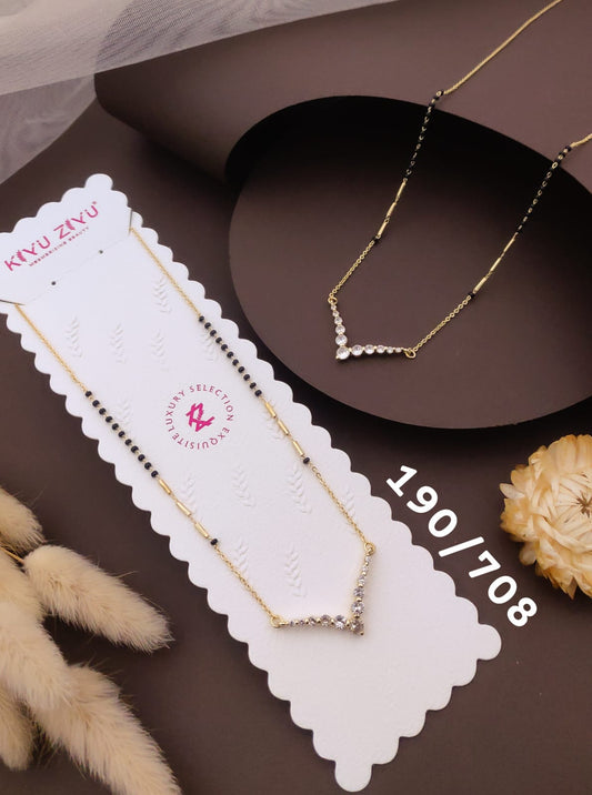 Kiyu ziyu mangalsutra only pendant anti tarnished