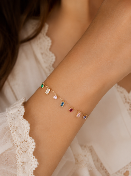 Anti tarnish chain bracelet