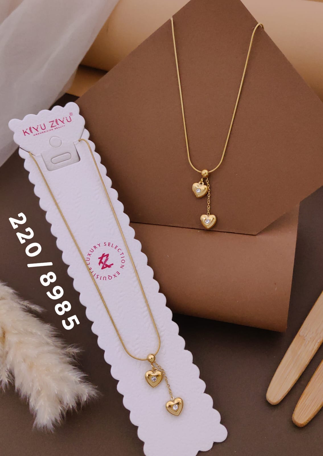 Kiyu ziyu anti tarnished necklace