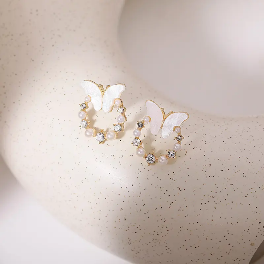 Korean Fashion Butterfly Stud Earring