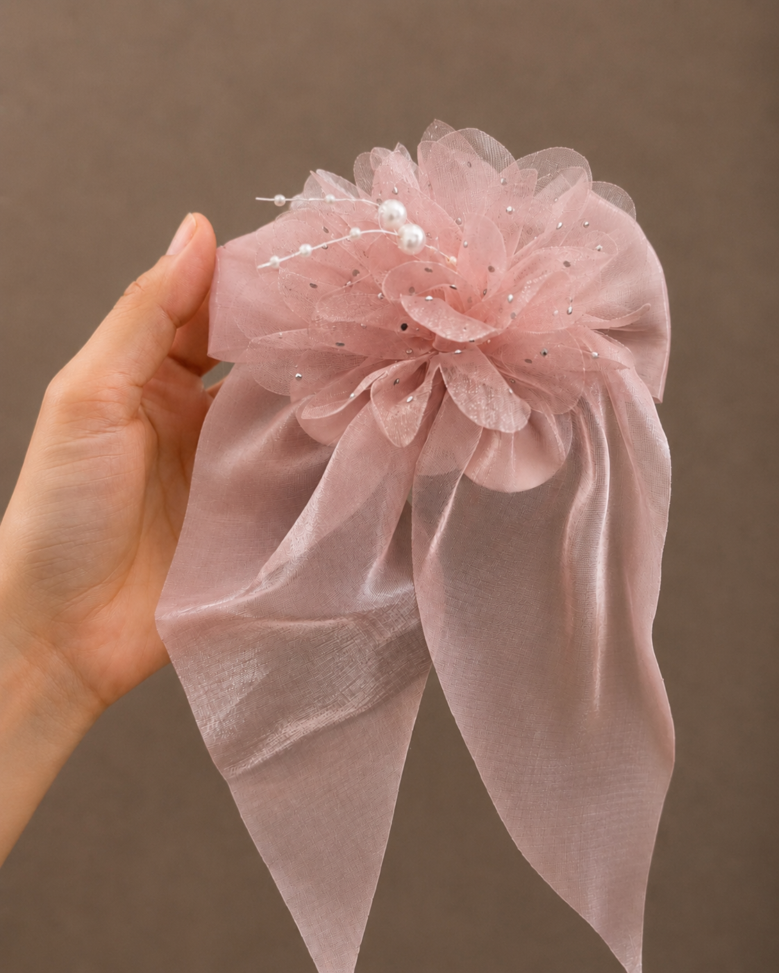 Premium satin bow pin set of 6 pcs